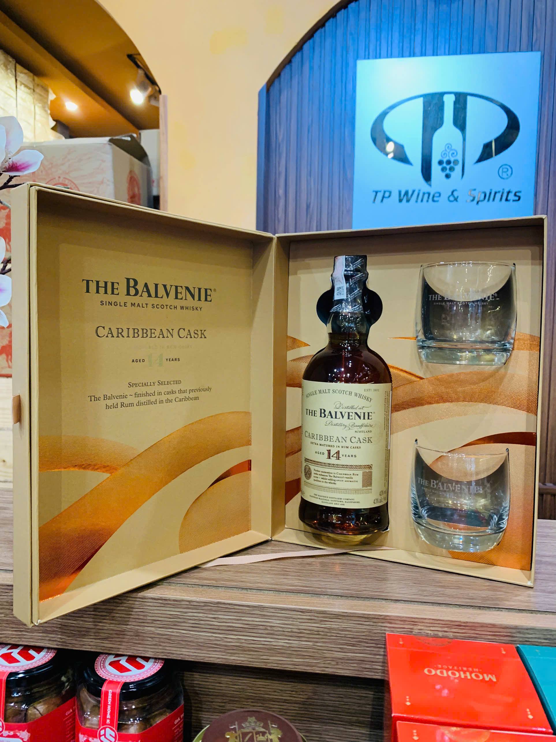 The Balvenie 14 Years Single Malt Scotch Whisky (Hộp quà)